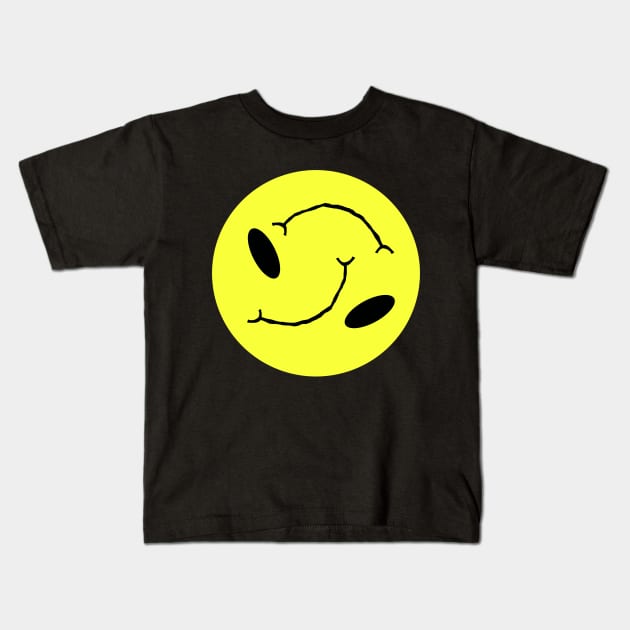 I Feel Happy Kids T-Shirt by Wormunism